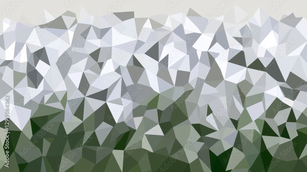 Obraz premium Stunning Abstract Polygonal Design: A Triangular Mosaic Background