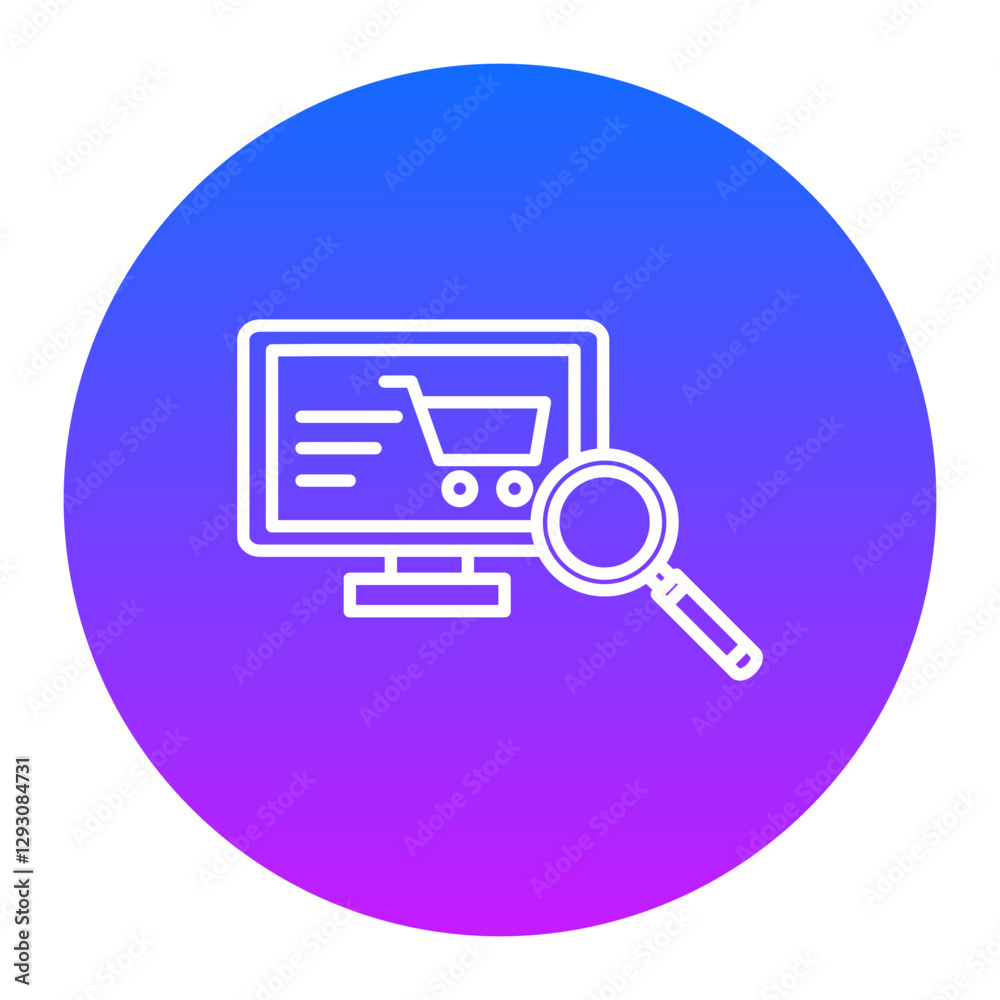 Search ECommerce Icon Search ECommerce Icon