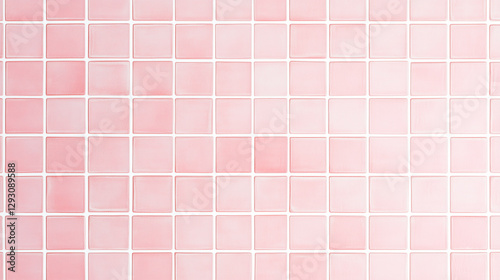 pink tiles background