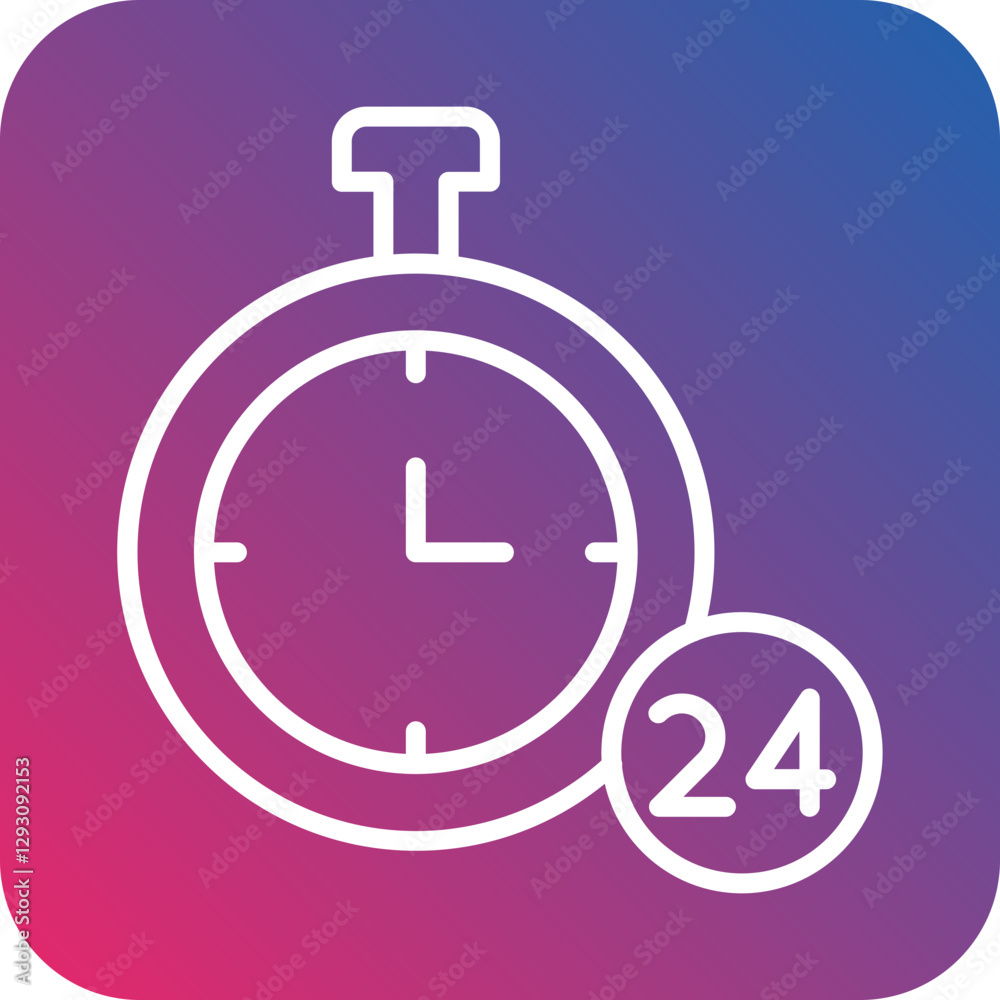 Open -Hours icon style