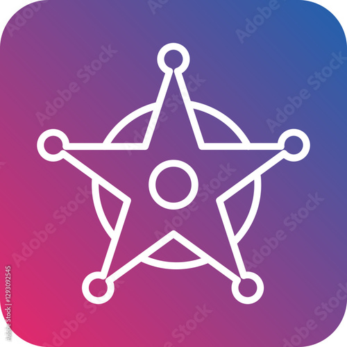 Sheriff icon style