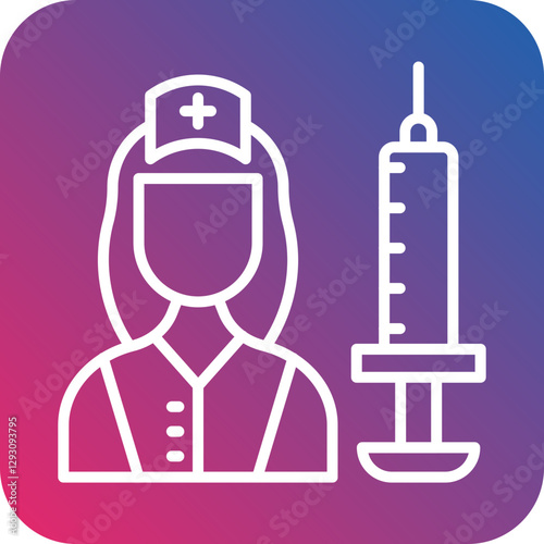 Nurse icon style