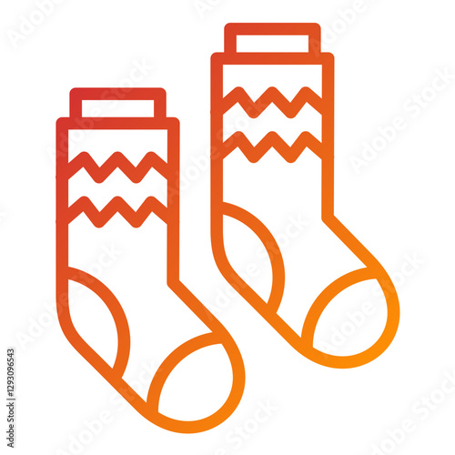 Vector Design Socks Icon Style