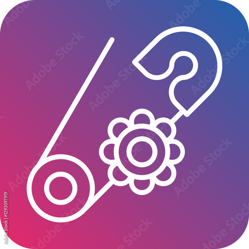 Brooch icon style