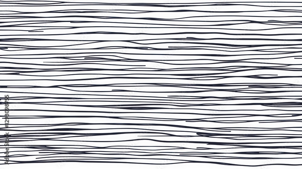 Abstract seamless pattern with thin horizontal lines, white background thin black line drawing Abstract seamless pattern with thin horizontal lines, white background thin black line drawing