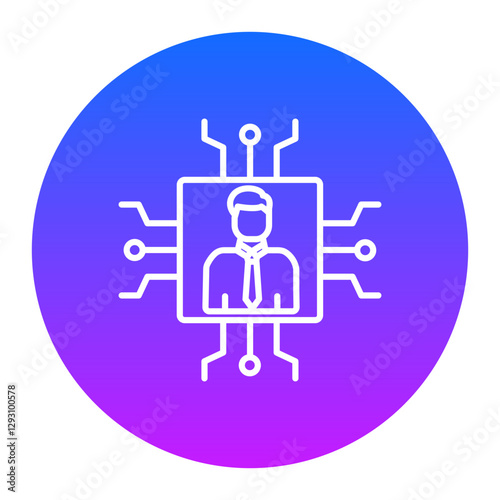 Human Processor Icon