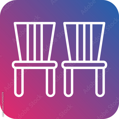 Chair icon style