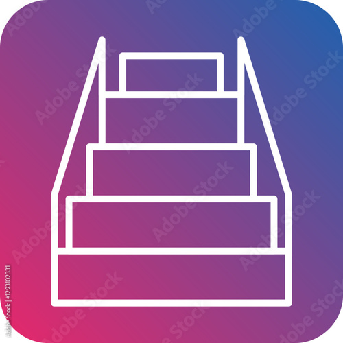 Staircase icon style