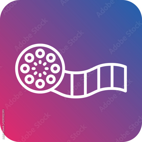 Film Reel icon style