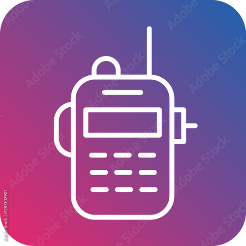 Walkie Talkie icon style