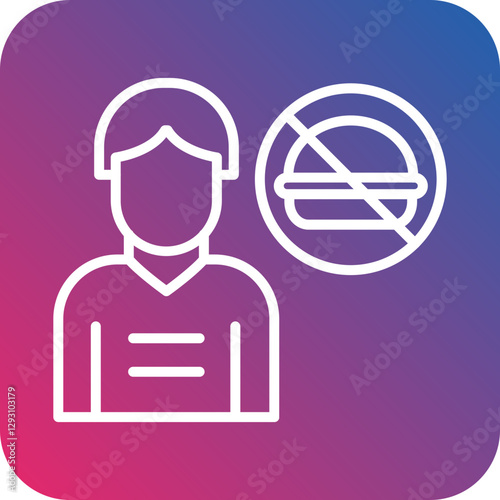 Eating Disorders icon style