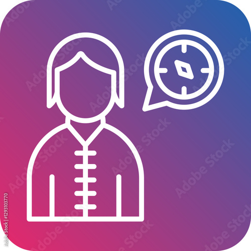 Adventurer Female icon style