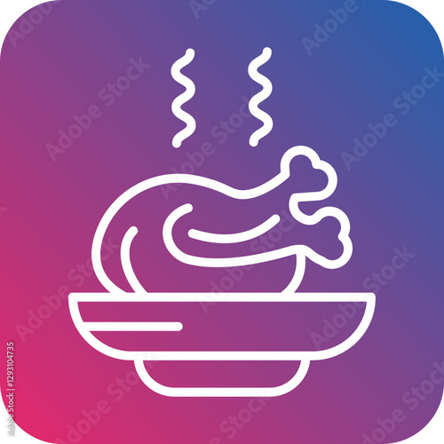 Non Vegetarian icon style