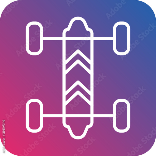 Longboard icon style