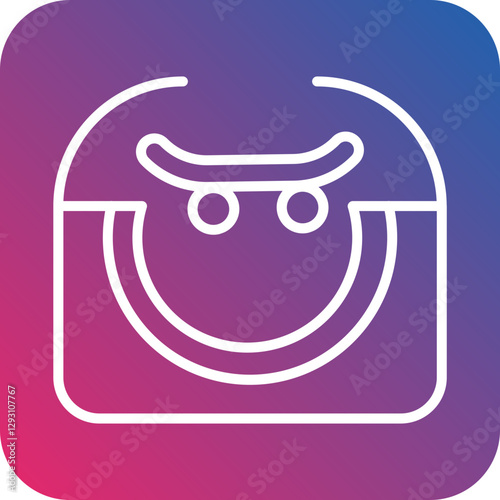 Skateboarding Park icon style
