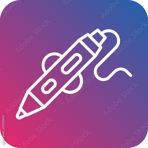 d Pen icon style