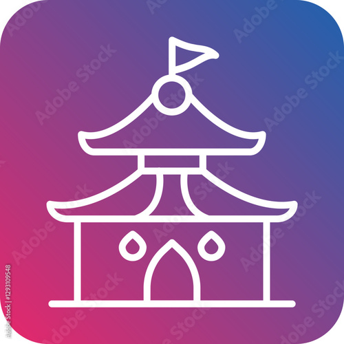 Temple icon style