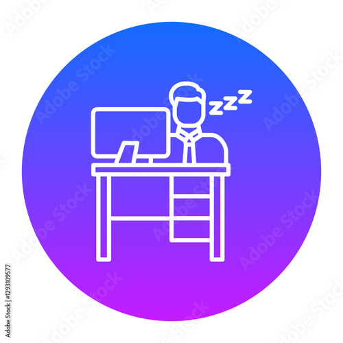 Lazy Work Icon