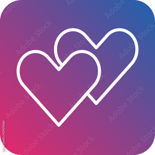 Black Heart icon style