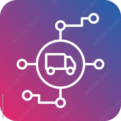 Supply Network icon style