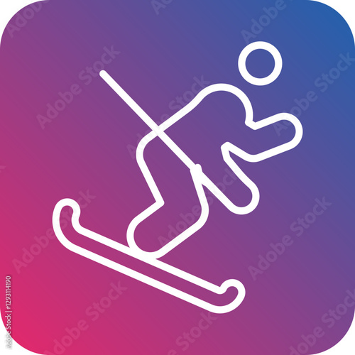 Ski Run icon style