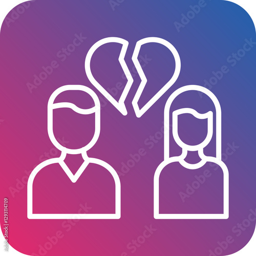 Divorce icon style