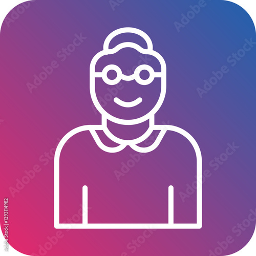 Grandmother icon style