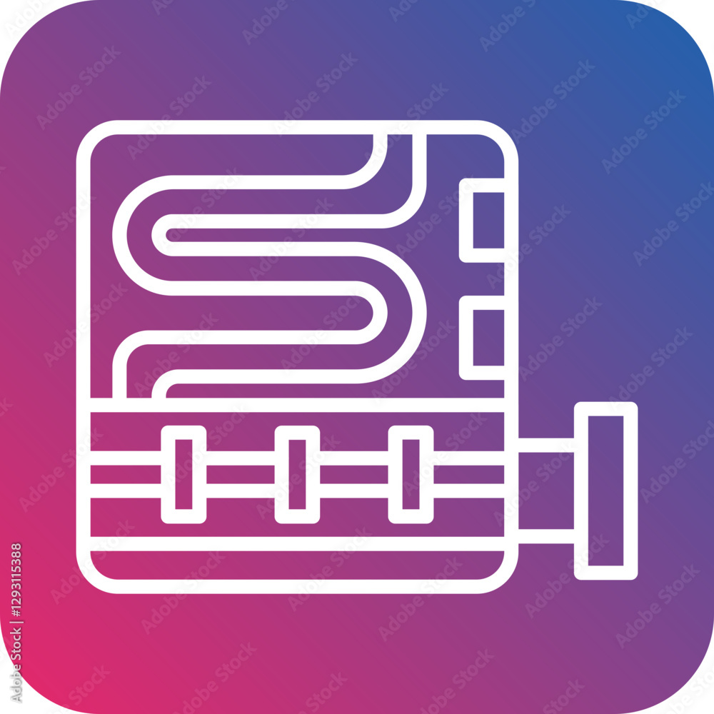 Condenser icon style Condenser icon style
