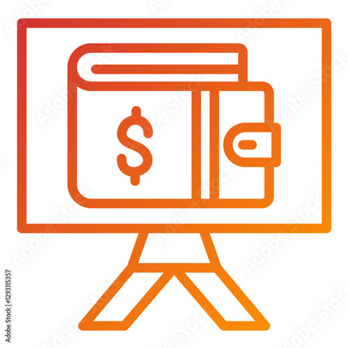 Vector Design Ewallet Icon Style