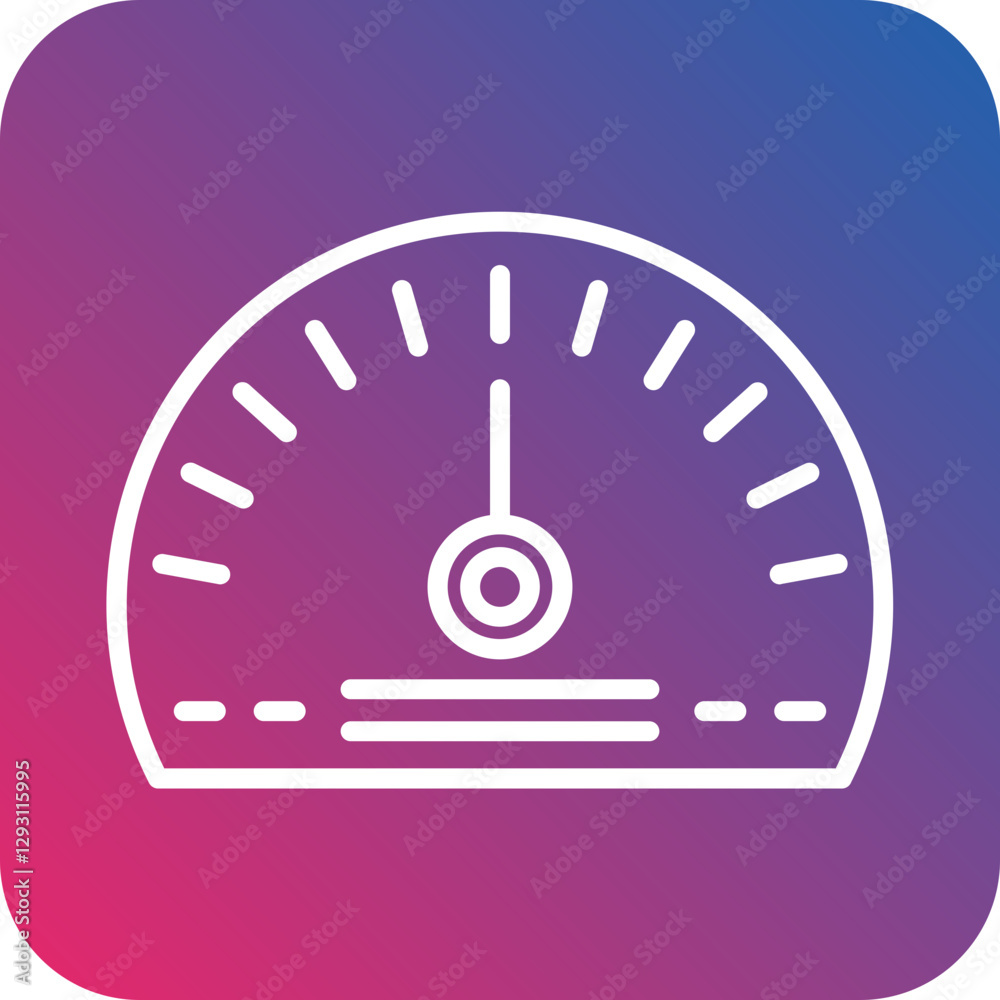 Barometer icon style Barometer icon style