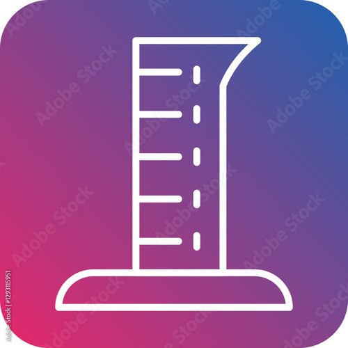 Graduated Cylinder icon style