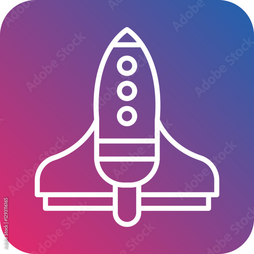 Rocket icon style