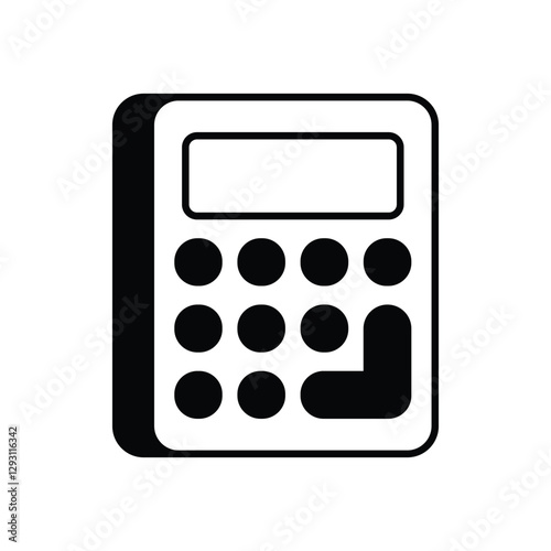 Calculator Vector icon