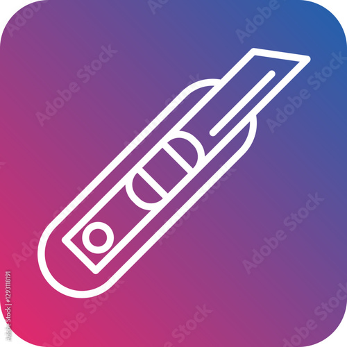 Utility Knife icon style