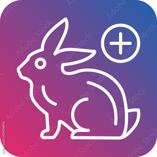 Rabbit Vet icon style