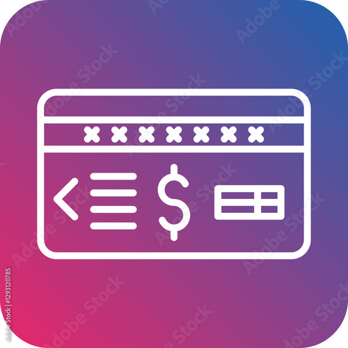 Credit Card icon style