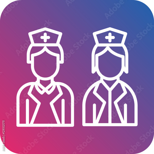 Nurse Practitioner icon style