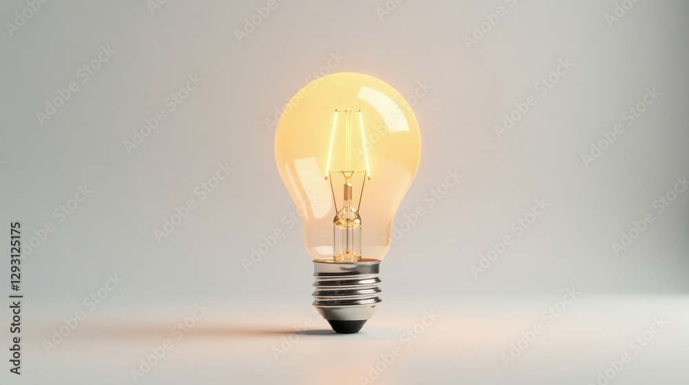 Illuminated Filament A Glowing Symbol of Bright Ideas and Innovative Solutions Illuminated Filament A Glowing Symbol of Bright Ideas and Innovative Solutions