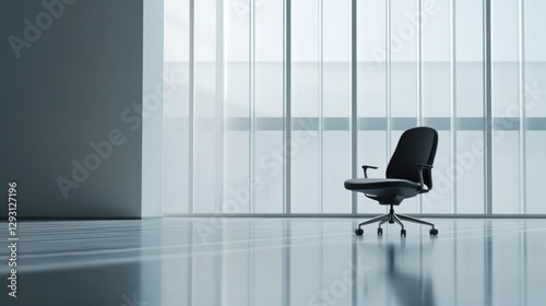 Executive departures in a spacious boardroom with an empty chair. Featuring leadership transition and career shift