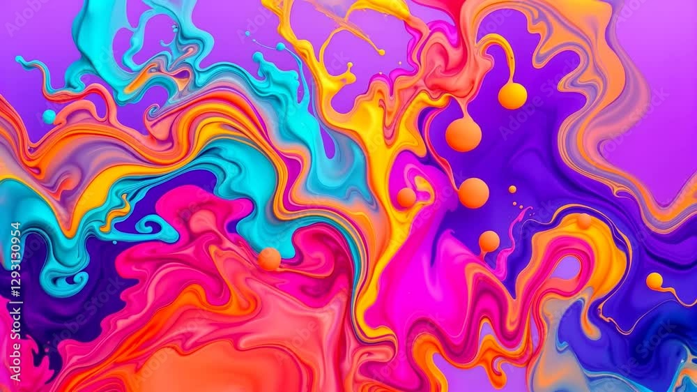A mesmerizing fusion of fluid, swirling ink splashes. Bold, vibrant colors , realistic motion abstract art video. A mesmerizing fusion of fluid, swirling ink splashes. Bold, vibrant colors , realistic motion abstract art video.