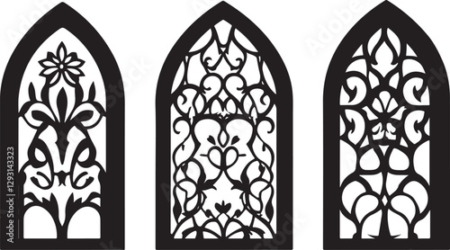 Gothic Window Design Collection