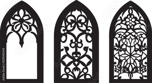 Sacred Archways: Intricate Islamic Window Designs
