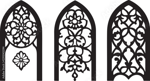 Sacred Archways: Intricate Islamic Window Designs

