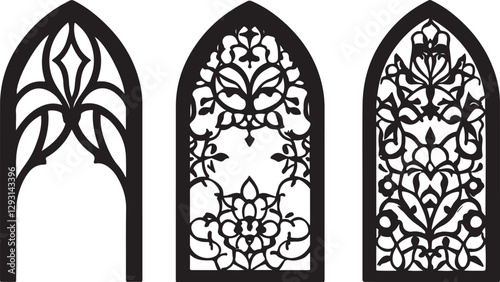 Sacred Archways: Intricate Islamic Window Designs
