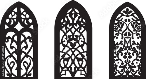 Sacred Archways: Intricate Islamic Window Designs

