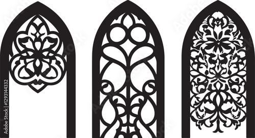 Sacred Archways: Intricate Islamic Window Designs
