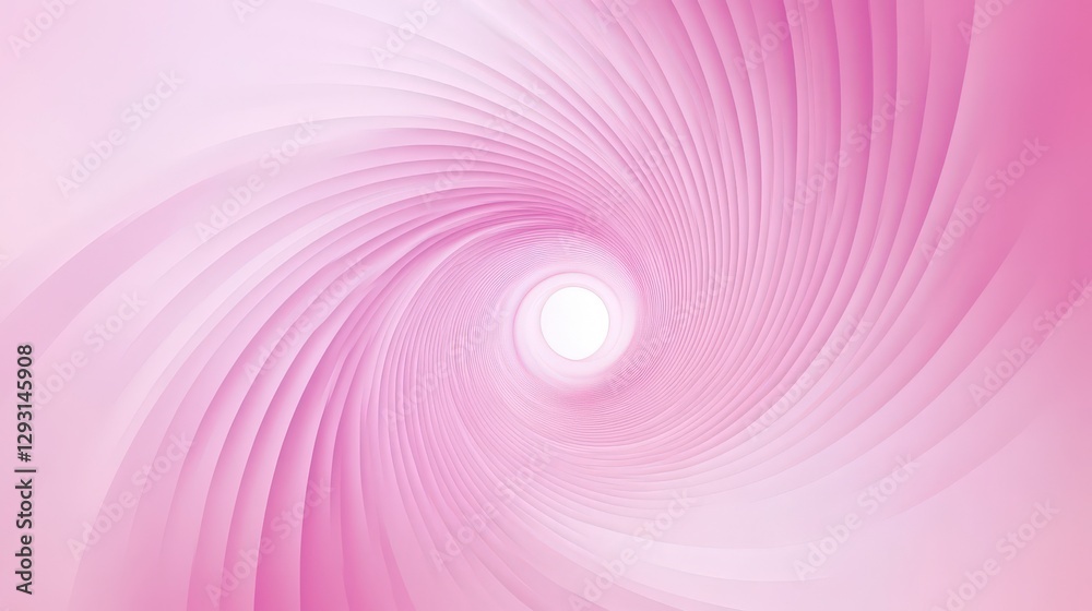 Fototapeta premium Abstract Pink Spiral Architectural Design: A Stunning Visual Feast