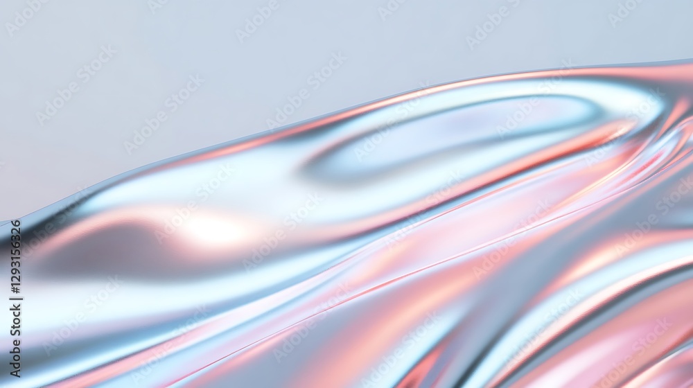 Abstract flowing texture with colorful reflections creating a smooth and modern background for various projects Abstract flowing texture with colorful reflections creating a smooth and modern background for various projects