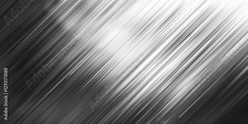 Abstract Diagonal Metallic Lines Background