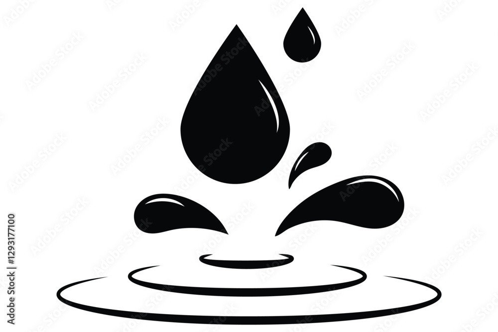 water drop icon vector for web, computer and mobile app. vector design eps 1111. water drop icon vector for web, computer and mobile app. vector design eps 1111.